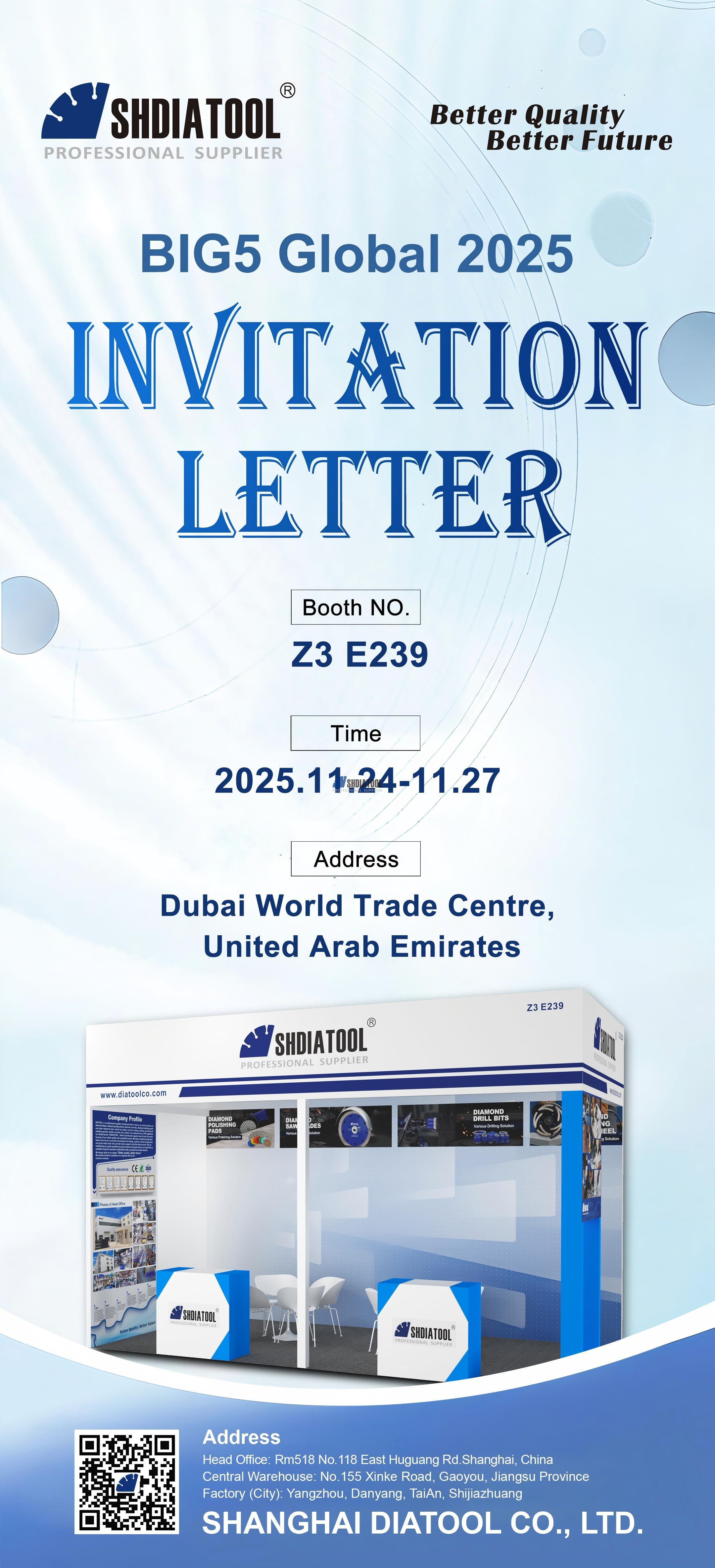 Official Invitation – Visit Us at The Big 5 Dubai 2025!