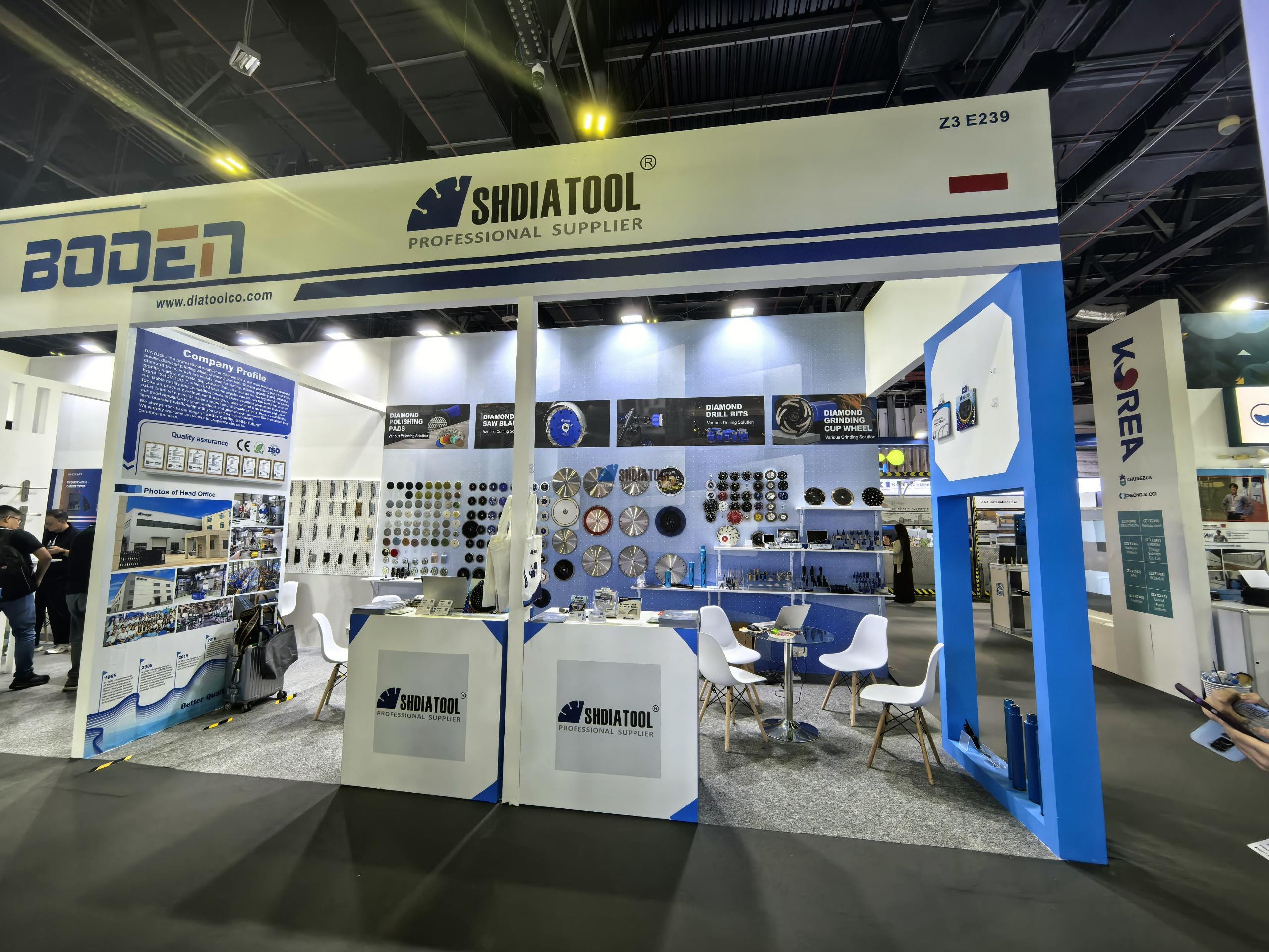 On-site at Dubai BIG5 Exhibition