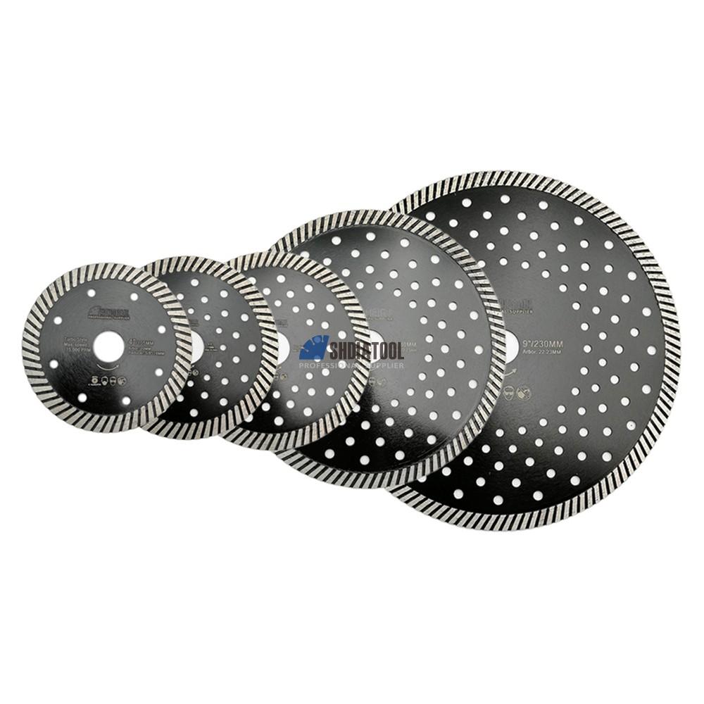 Dia 4-9'' Super Thin Diamond Turbo Cutting Disc Diamond Circular Saw Blade