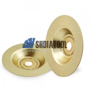115/125mm #300 Bowl Vacuum Brazed Diamond Saw Blade Cutting Grinding Sheet Abrasive Disc for Dekton Rock Slab Tile Marble