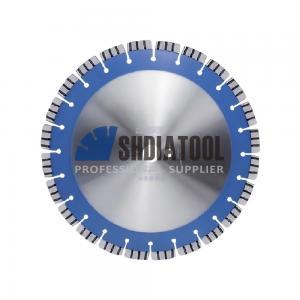 14 Inch/358mm Laser Welded Dry or Wet Cutting Segmented Diamond Saw Blade for Hard/Reinforced Concrete Asphalt Granite Terrazzo