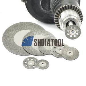 16-60mm Mini Electroplated Diamond Cutting Disk Circular Abrasive Saw Blade Tile Glass Cutting Carving Disc Dremel Rotary Tool
