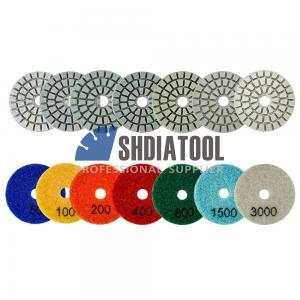 2in/50mm Diamond Mini Flexible Wet Polishing Pads Abrasive Disc Renew Sanding Disc Grinding Tools for Marble Granite Jade