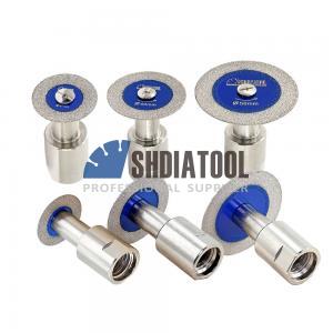 30/40/50mm Super Thin Diamond Mini Engraving Saw Blade With Removeable Flange for Glass Jade Crystal Carving Cutting Disc