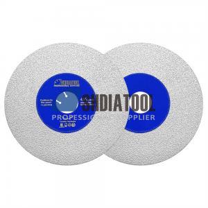 4/4.5/5in Vacuum Brazed Continue Rim Diamond Saw Blade Cutting Disc Disk with 30mm Diamond Height for Tile Marble Granite