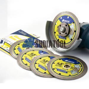 4.5in Turbo Rim X Mesh Super Thin Diamond Saw Blade Circular Cutting Blade Cutting Tools Abrasive Disc for Ceramic Tile Marble
