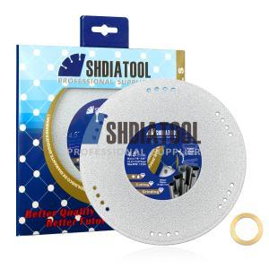 4.5inch Vacuum Brazed Diamond Continuous Rim Metal Saw Blade Cast Iron Cutting Grinding Abrasive Disc for Rebar Angle Steel