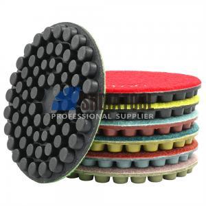 4inch 105mm Wet Resin Bond Diamond Polishing Pads Grinding Pads Polishing Disc for Concrete Cement Terrazzo on Angle Grinder