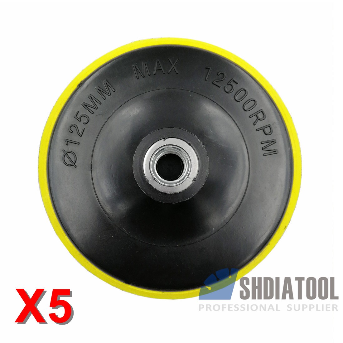 Foam plastic back pads for diamond polishing pads (2 Sizes)