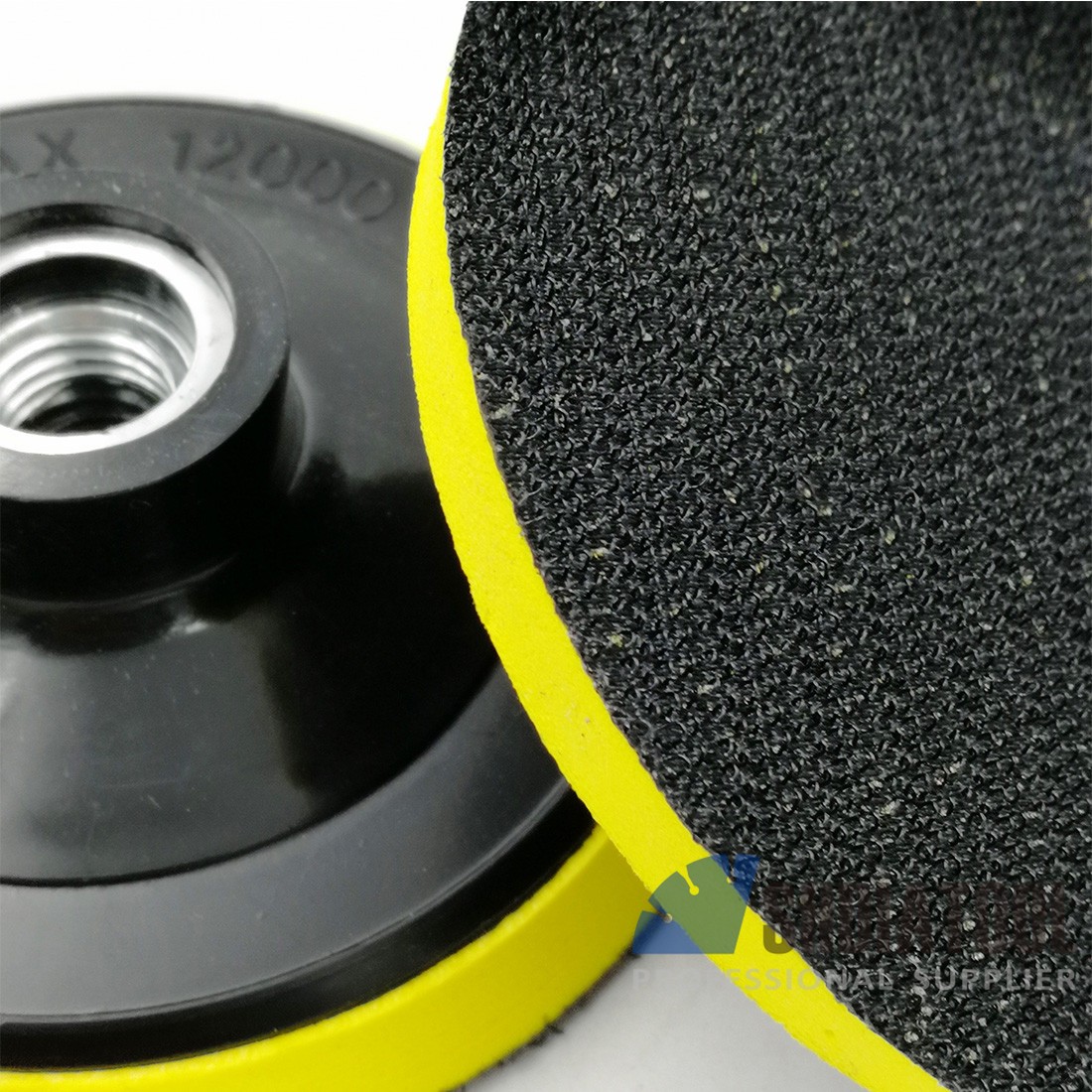 Foam plastic back pads for diamond polishing pads (2 Sizes)