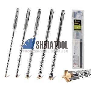 5/6/8/10/12mm*160mm Rotary Steel Alloy SDS Plus or SDS Max Power Hammer Drill Bit for Concrete Masonry Brick Drilling