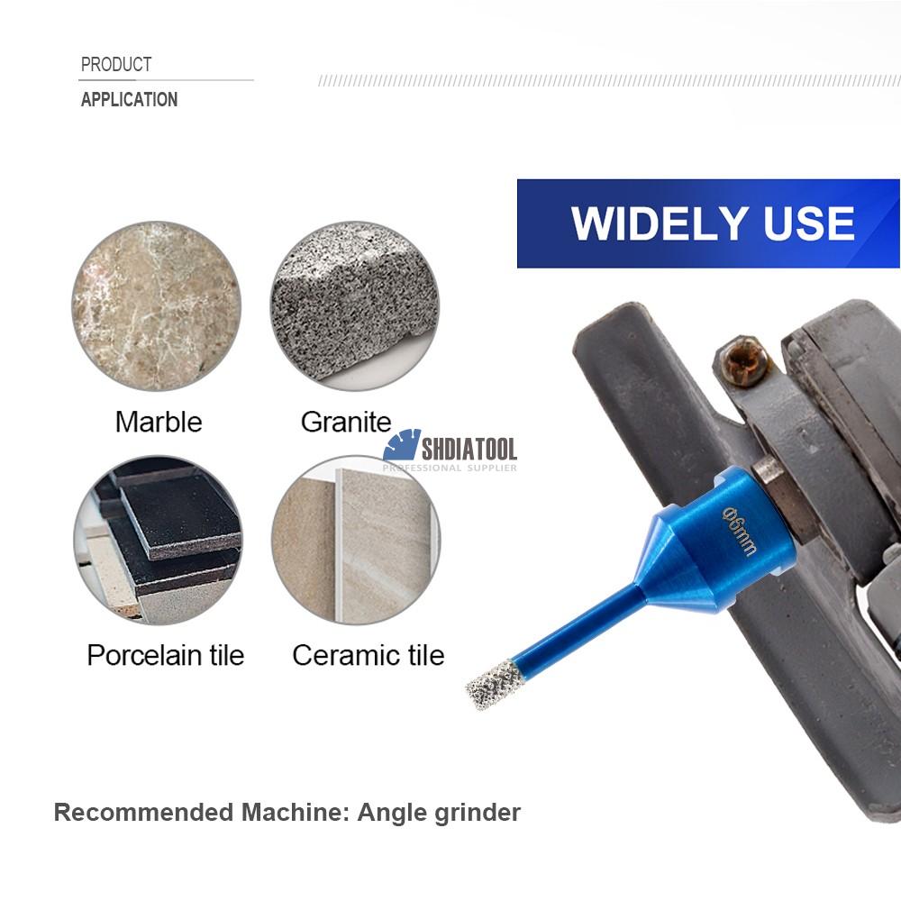 6-68MM Vacuum Brazed Arrange Orderly Diamond Drilling Core Bit Diamond Drills Hole Saw Hole Cutter Diamond Drill Bits