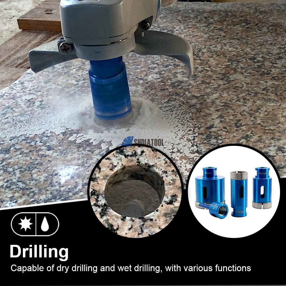 6-68MM Vacuum Brazed Arrange Orderly Diamond Drilling Core Bit Diamond Drills Hole Saw Hole Cutter Diamond Drill Bits