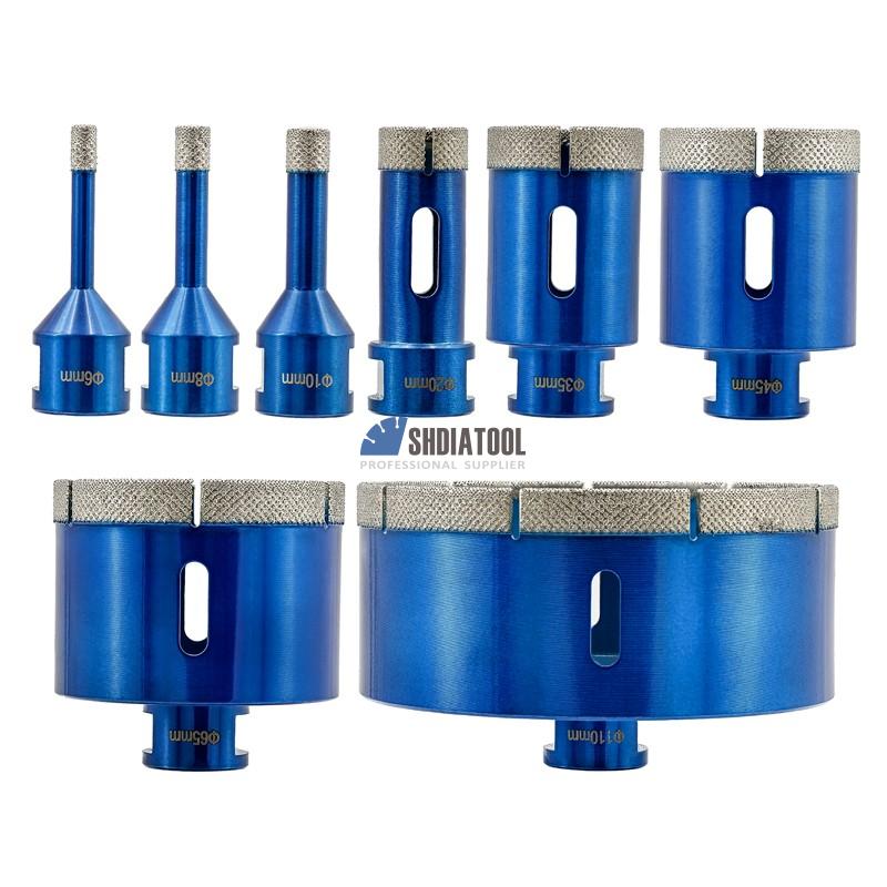 6-68MM Vacuum Brazed Arrange Orderly Diamond Drilling Core Bit Diamond Drills Hole Saw Hole Cutter Diamond Drill Bits