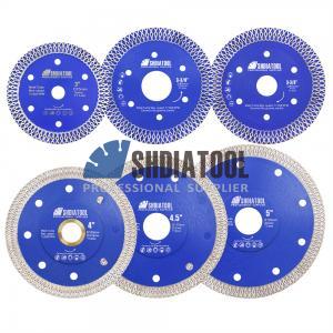 75-125MM Hot Pressed Turbo Diamond Reinforced Saw Blade Dry/Wet Diamond Cutting Disk Cutting Blade for Tile Marble Granite