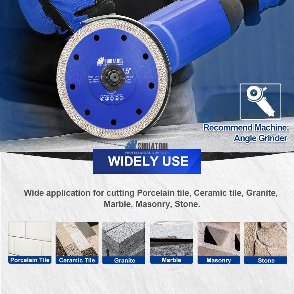 8-14inch Ultra-thin X Mesh Diamond Saw Blade Cutting Disc Disk Cutting Off Wheel for Porcelain Tile Marble Granite