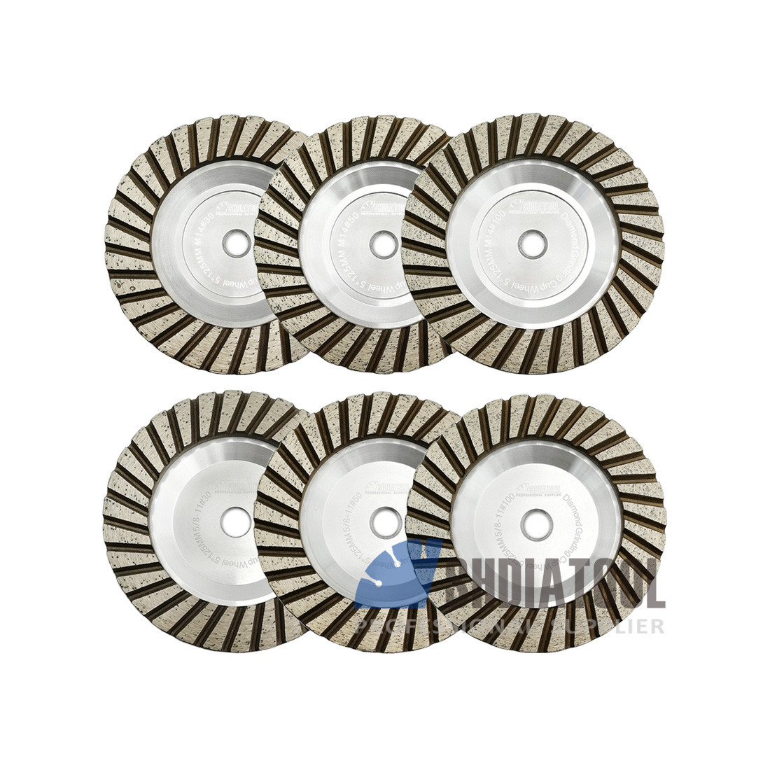 Aluminum Based Diamond Grinding Cup Wheel for Granite Marble