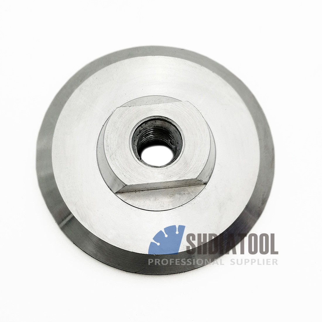 Aluminum base for diamond polishing pads 