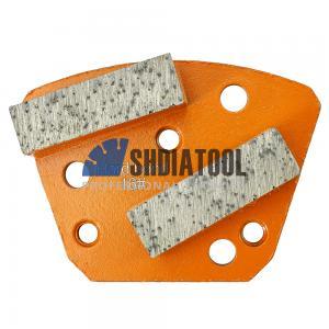BLASTRAC Diamond Lock Block Abrasive Tool Concrete Epoxy Floor Grinding Shoes Grinding Polishing Segment for Floor Grinder