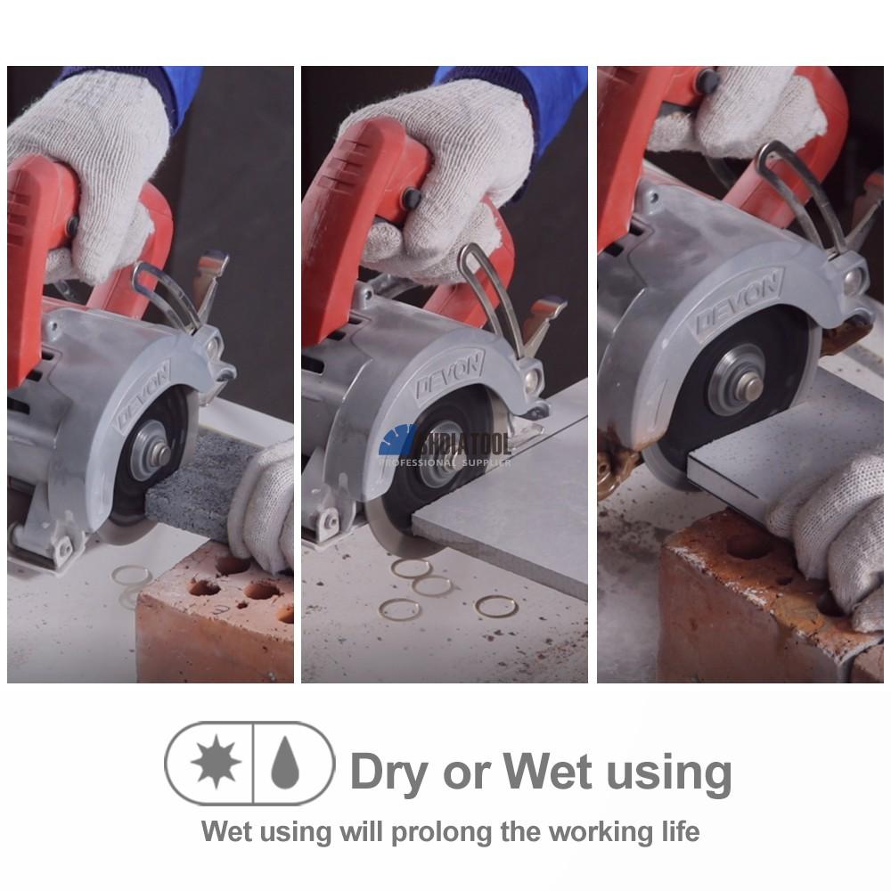 3PCS/Set 4inch Cold Pressed Dry Cutting Segment Diamond Saw Blade Cutting Blade Cut Off Wheel for Stone Granite Marble