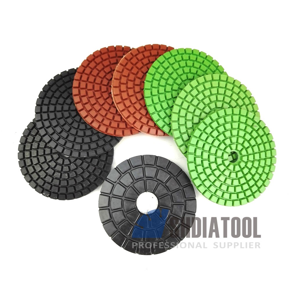 Professional Wet Polishing Pads for Marble Granite (2 sizes)