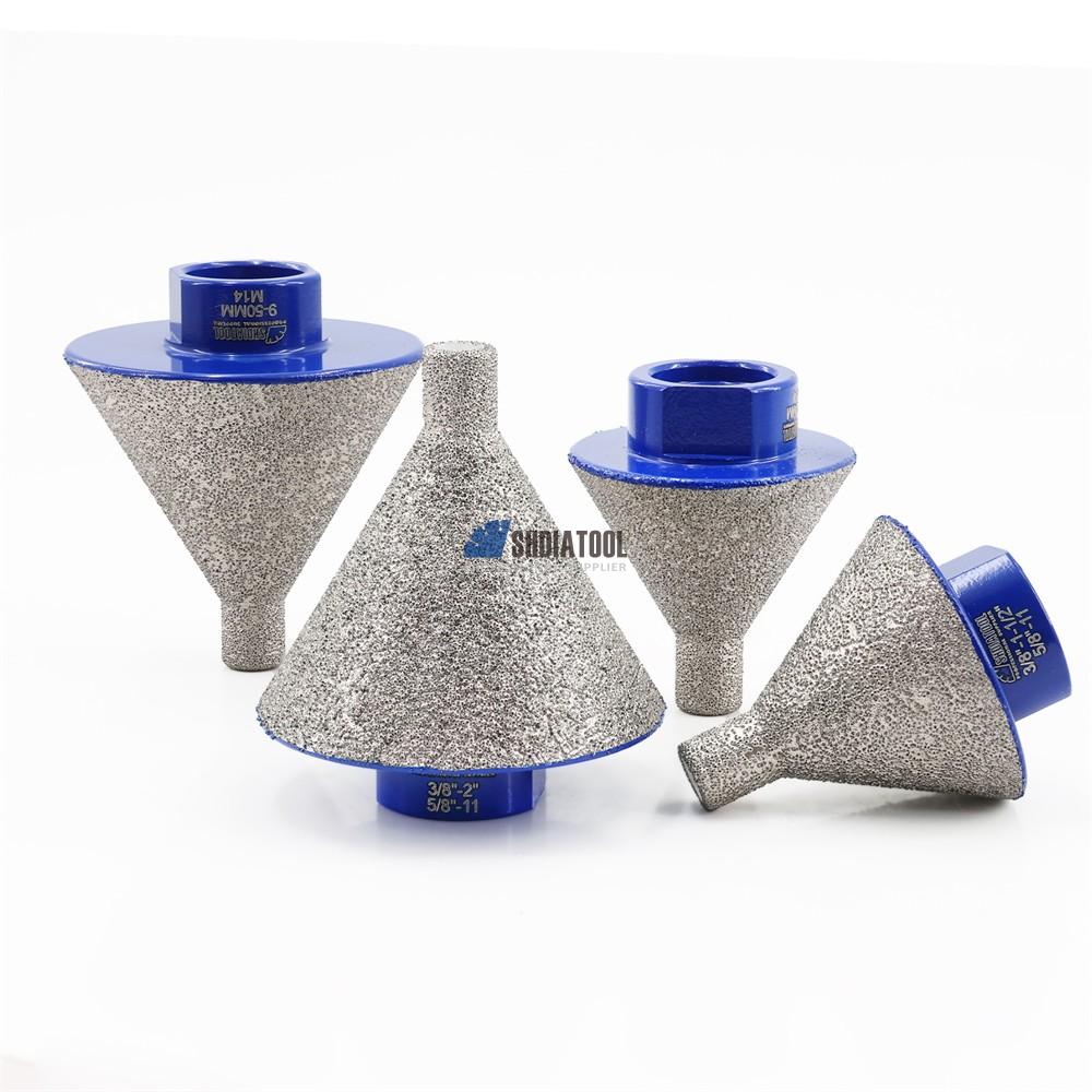 Diamond Bevel Chamfer Bit for Angle Grinders Milling Bits Drilling Bit for Tile Ceramic Chamfering Trimming Enlarging Exit Hole