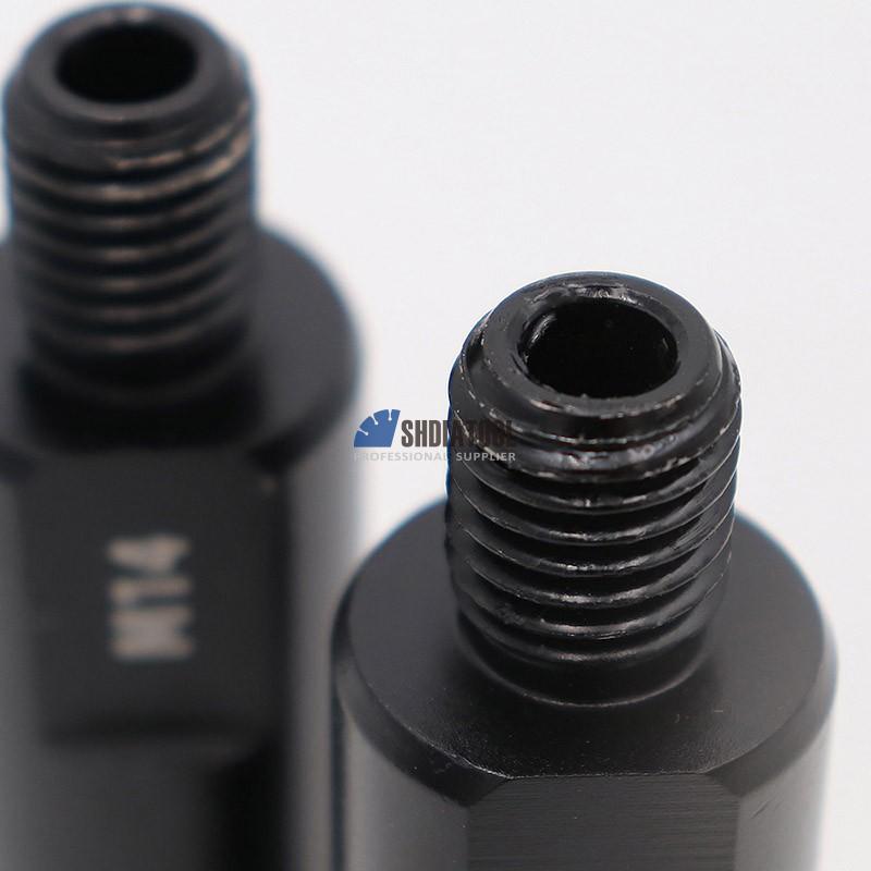 Diamond Core Drill Bit Adapter Core Bits Extension Rod M14 Thread 100mm for Hilti Core Bit Machine