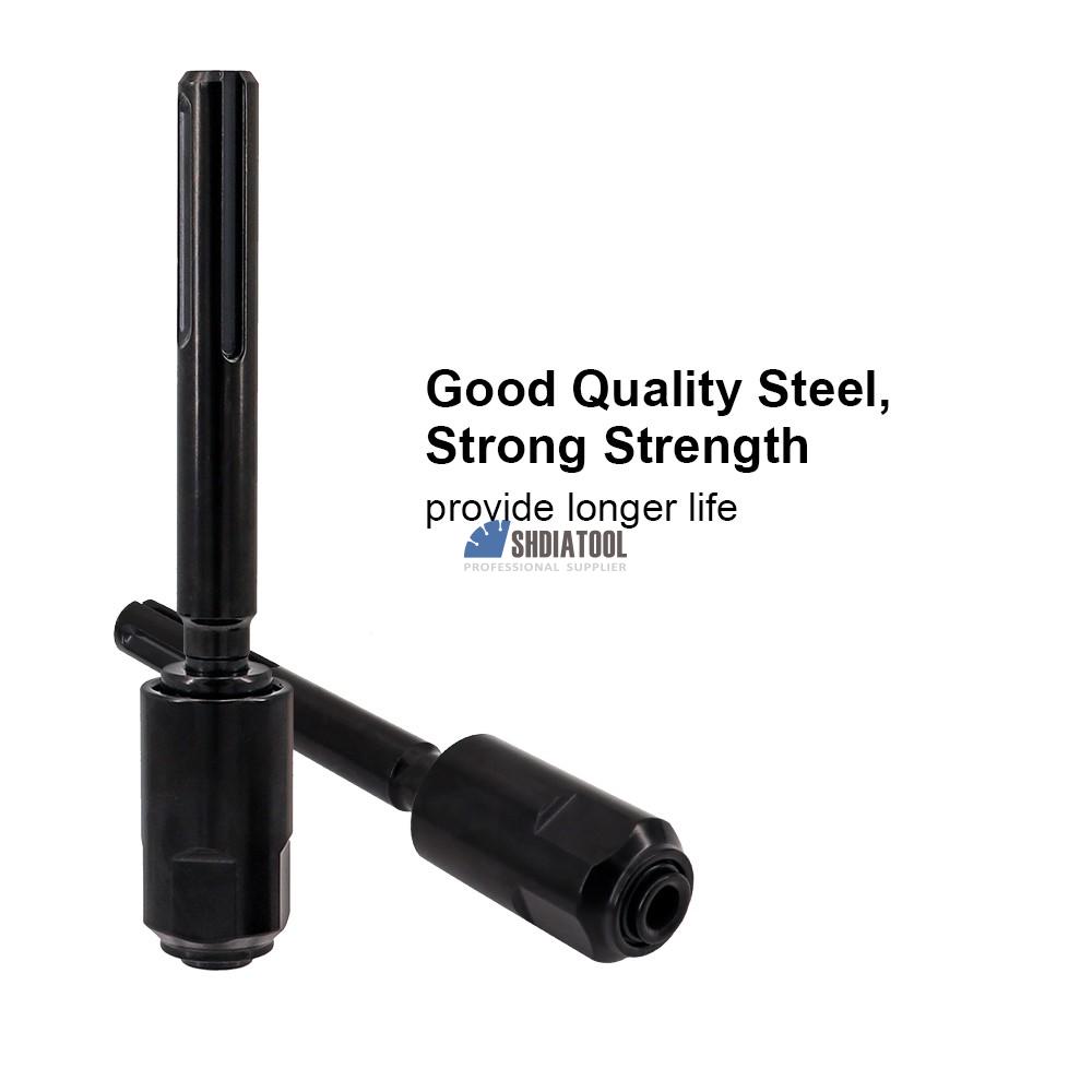 Drill Attachments Angle Grinder Converter Diamond Core Drilling Bits Adapter SDS PLUS male thread to SDS MAX female thread