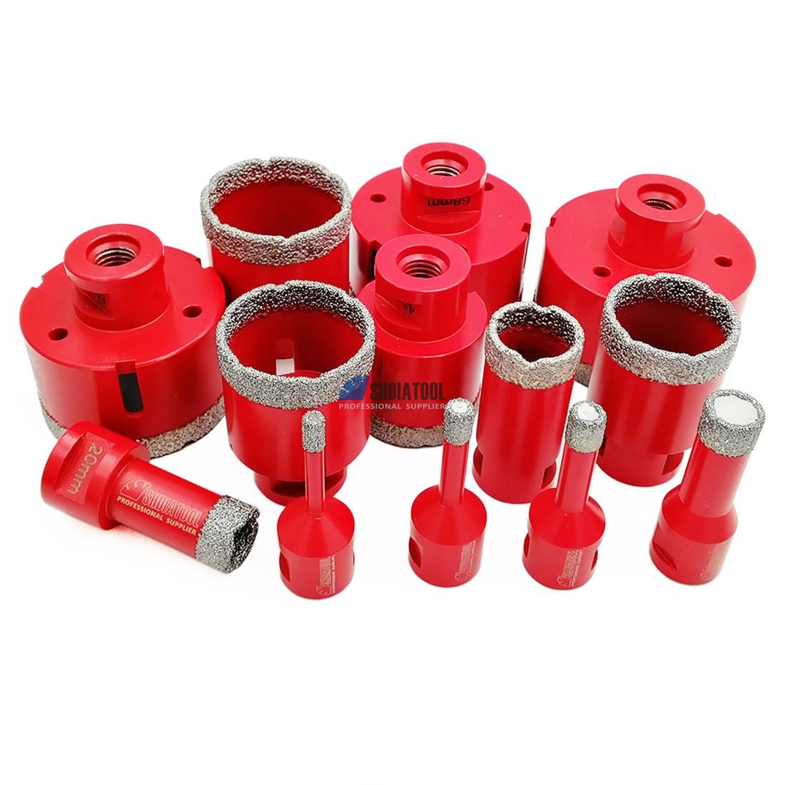 Core bits with M14 thread 10mm Diamond Height
