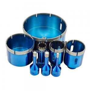 Vacuum Brazed Diamond Crown Hole Saw Hole Cutter Diamond Rooftop Arix Segments Diamond Drill Bits for Tile Marble Vacuum Brazed Diamond Crown Hole Saw Hole Cutter Diamond Rooftop Arix Segments Diamond Drill Bits for Tile Marble