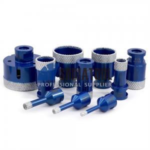 Diamond Crowns Arix Segment for Ceramic Tile Diamond Marble Porcelain Tile Hole Saw Hole Cutter Core Drill Bit for Angle Grinder