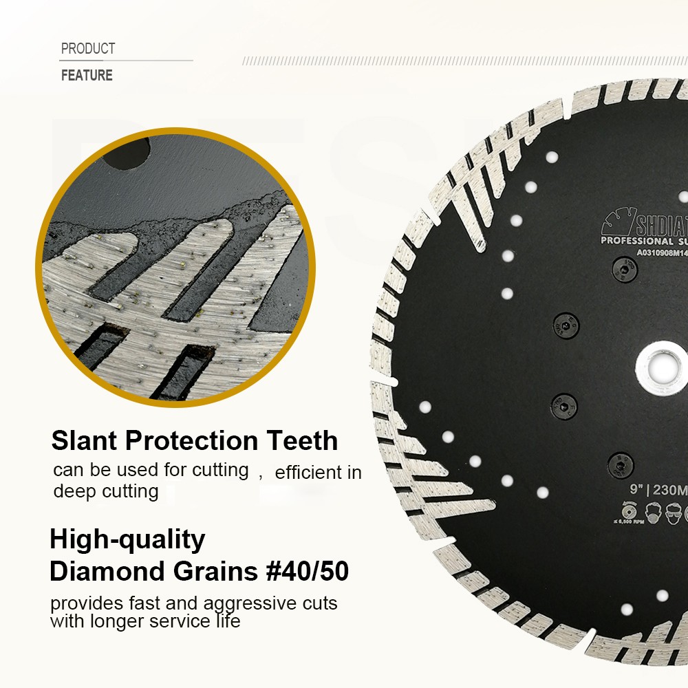 4''/4/5''/5''/7''/9'' Hot pressed Diamond Cutting Disc Saw Blade