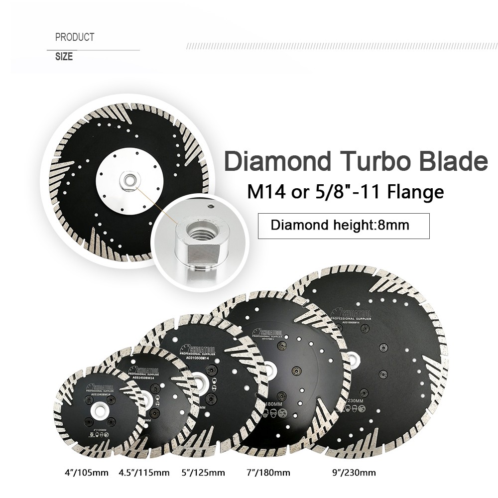 4''/4/5''/5''/7''/9'' Hot pressed Diamond Cutting Disc Saw Blade