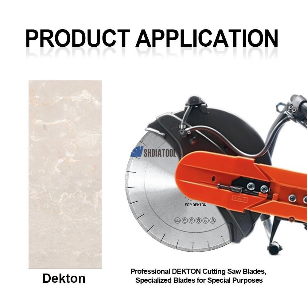 Diameter 14'' 350mm Sintered Diamond Cutting Wheel Segmented Saw blade Circular Cutting Disc For Dekton