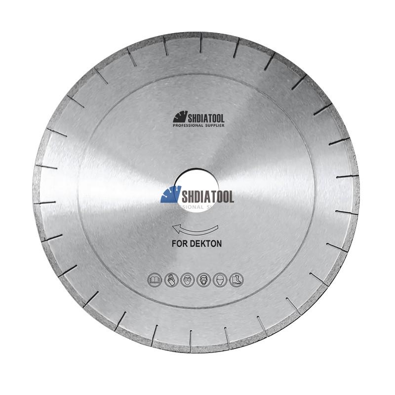 Diameter 14'' 350mm Sintered Diamond Cutting Wheel Segmented Saw blade Circular Cutting Disc For Dekton