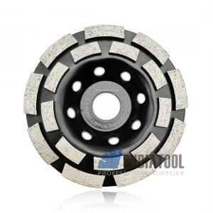 Diamond Double Row Grinding Cup Wheel for concrete