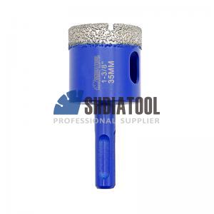 Vacuum brazed Dia 35MM Diamond Drilling Core Bits Hole Saw Cutting Finger Bit with SDS PLUS Shank