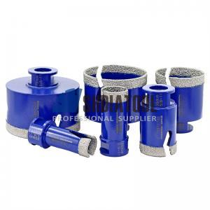 Vacuum brazed Dia 20-75MM Diamond Drilling Core Bits Hole Saw Cutting Finger Bit with Hexagon Shank 5/8