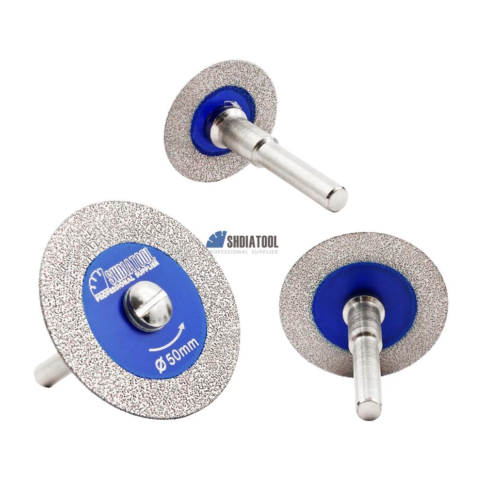 30/40/50mm Diamond Engraving Saw Blade Marble Cutting Disc Tile Cutter for Cutting Glass Jade With 6mm Shank