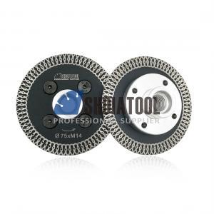 3in/75mm Diamond Engraving Saw Blade With M14 Flange Anger Grinder Cutting Disc Mini Carving Blade Concrete Granite Sandstone