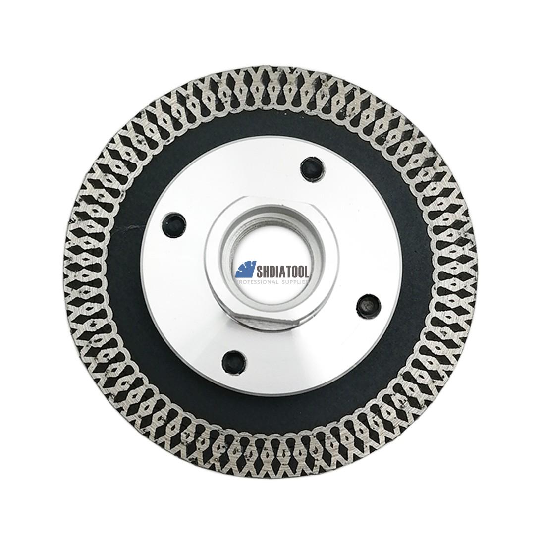 3in/75mm Diamond Engraving Saw Blade With M14 Flange Anger Grinder Cutting Disc Mini Carving Blade Concrete Granite Sandstone