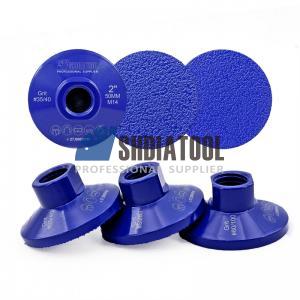 50mm Vacuum Brazed Diamond Flap Cup Grinding Wheel / Cutting Disc Profile Wheel for Marble Granite Quartz on Angle Grinder