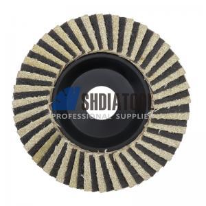4.5in Diamond Flap Grinding Disc Electroplated Abrasive Concrete Grinding Wheel Sanding Disc for Angle Grinder