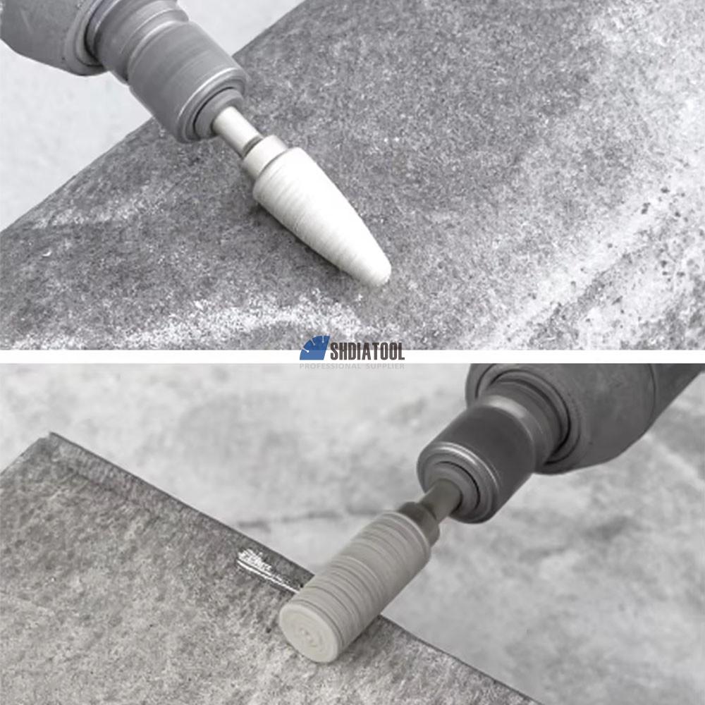 Diamond Grinding Burr Drill Bit Grit46 Diamond Coated Grinding Head Stone Marble Granite Carving Engraving Bits for Rotary Tools