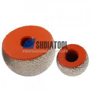 30/50mm M14/5/8''-11 Diamond Milling Bits Round Grinding Head Stone Pebble Mushroom Head Abrasive Tool Flowerpot Arc Grinder
