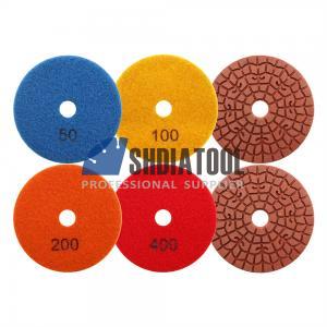 Auspicious Cloud Type Diamond Polishing Pads Wet Metal Wet Grinding Disc for Granite Marble Artifical Stone