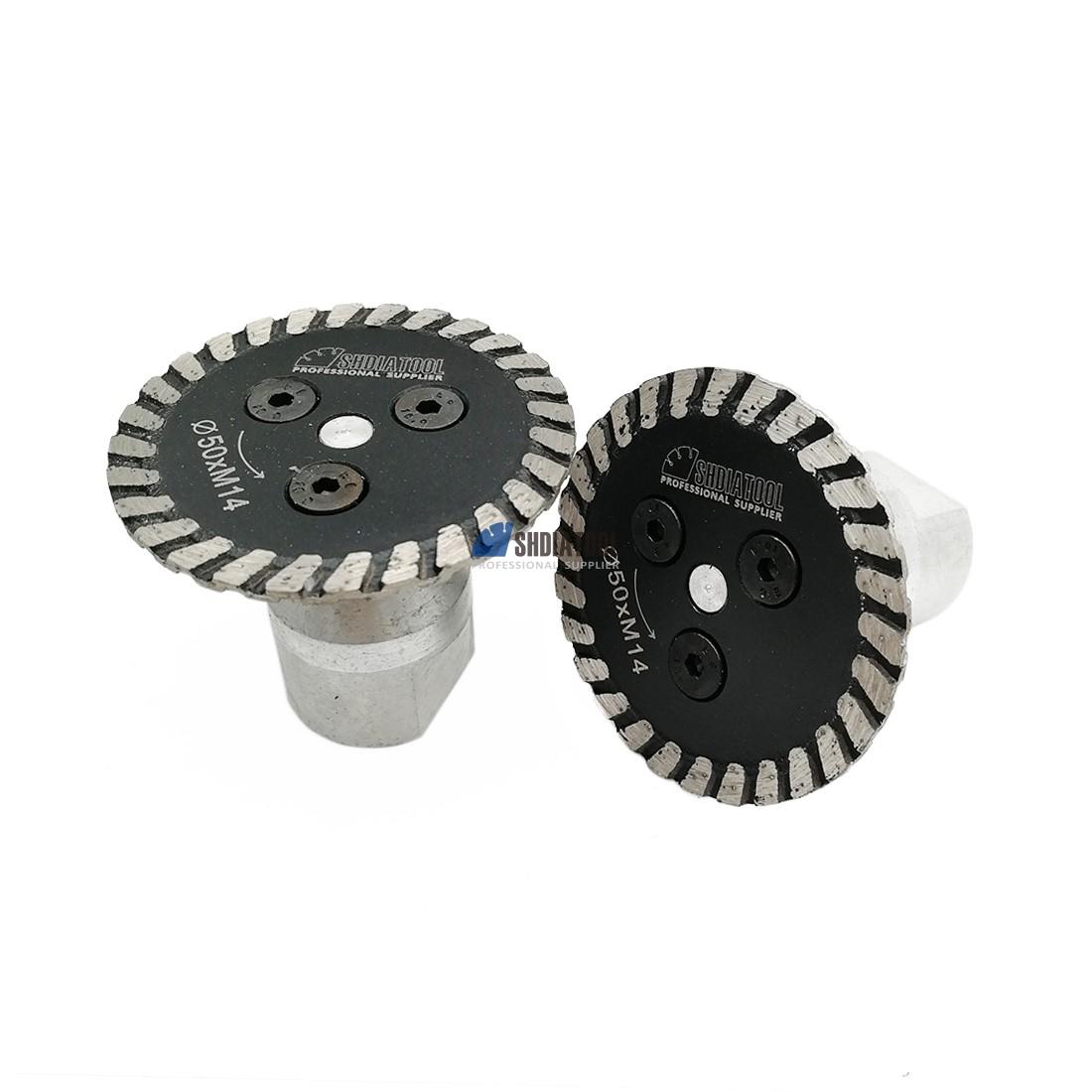 40/50mm Diamond Saw Blade With Removable Flange M14 Engraving Cutting Disc Carving Concrete Granite Sandstone