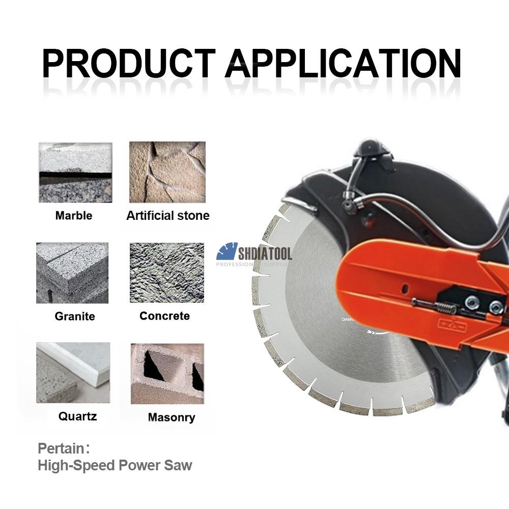Diamond Saw Blades for Concrete Laser Mark