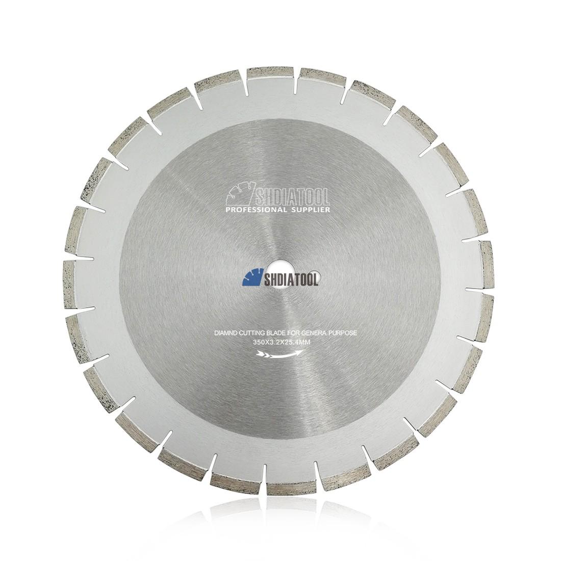 Laser Welded Diamond Segment Cutting Saw Blade for Granite Concrete Stone Porcelain Tile