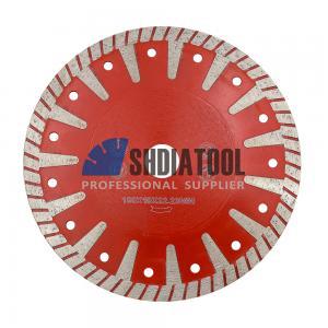 7''/180mm Hot-pressed Diamond T-Type Turbo Protection Teeth Saw Blade Cutting Wheel
